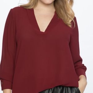 100% Polyester V neck tunics